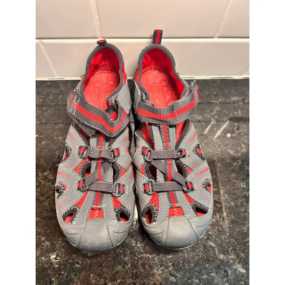 Merrell Men's Youth‎ Out Perform Hydro Sandals Outdoor Hiking Gray Size 5